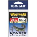 PRZYPON KONGER WOLFRAM ZIELONY 45cm 35kg 1szt
