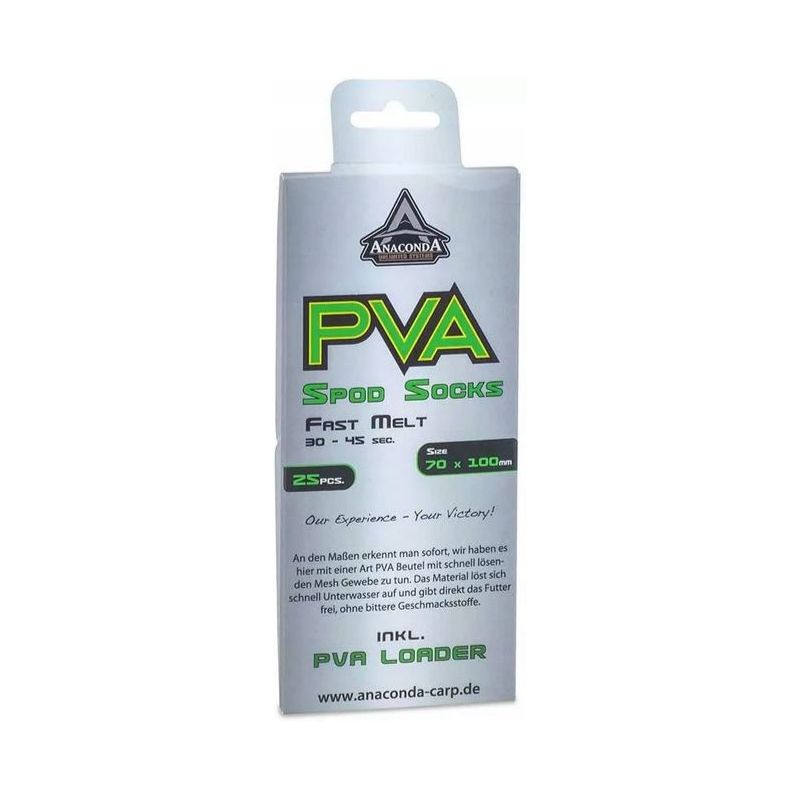 WOREK ANACONDA PVA FAST MELT SPOD SOCK 70X130mm