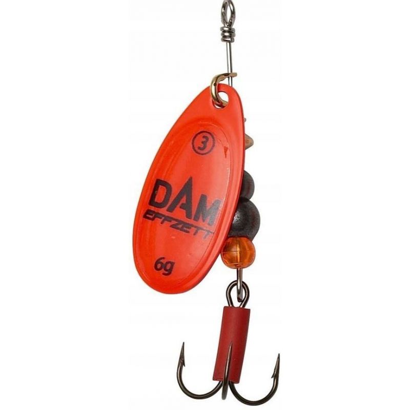BŁYSTKA OBROTOWA DAM EFFZETT RED FLUO ROZ. 3/6g