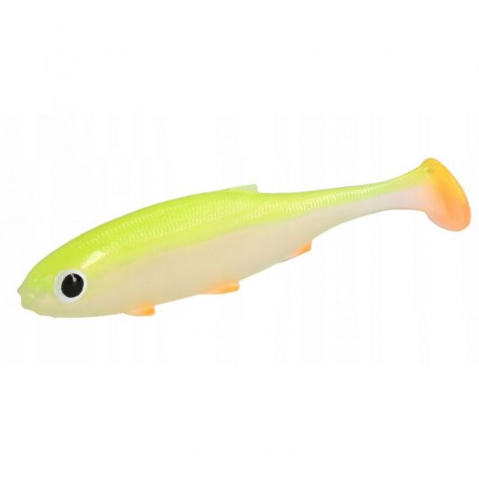 GUMA MIKADO PRZYNĘTA REAL FISH 10cm LIME BACK