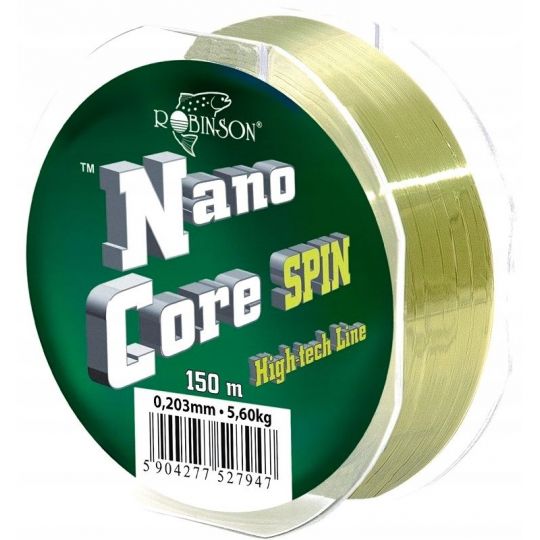 ŻYŁKA ROBINSON NANOCORE SPIN 150m 0.20mm SPINNING ŻYŁKA ROBINSON NANOCORE SPIN 150m 0.20mm SPINNING