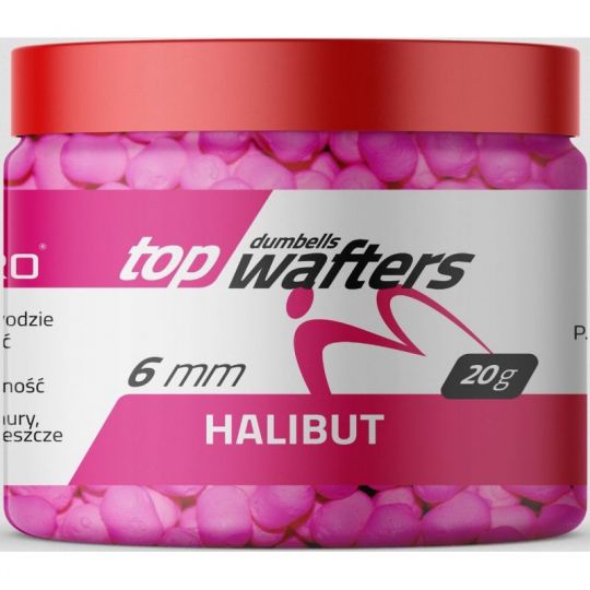DUMBELLS MATCH PRO TOP WAFTERS HALIBUT 6mm 20g DUMBELLS MATCH PRO TOP WAFTERS HALIBUT 6mm 20g