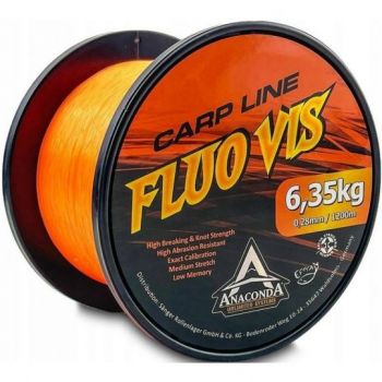 ŻYŁKA ANACONDA FLUOVIS CARP LINE 1200m 0,33mm ORAN