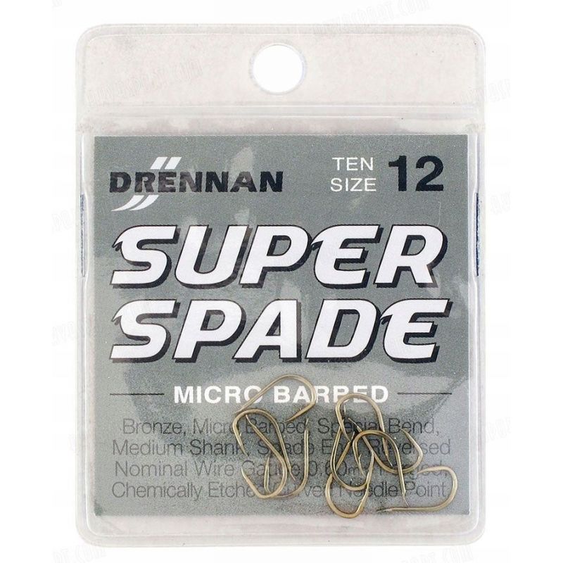 HACZYKI DRENNAN SUPER SPADE ROZ. 12 10szt HACZYKI DRENNAN SUPER SPADE ROZ. 12 10szt