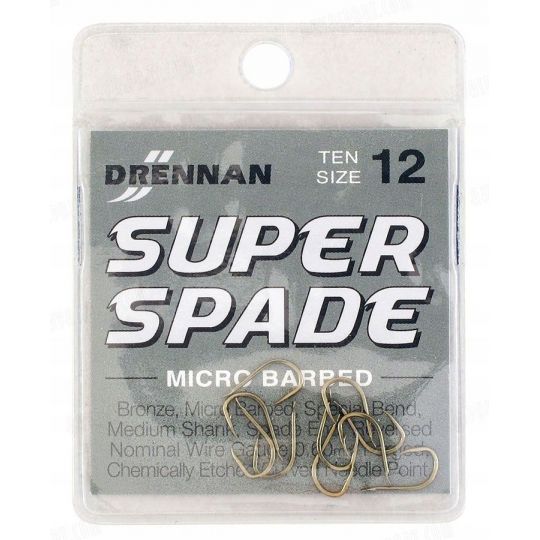 HACZYKI DRENNAN SUPER SPADE ROZ. 12 10szt HACZYKI DRENNAN SUPER SPADE ROZ. 12 10szt