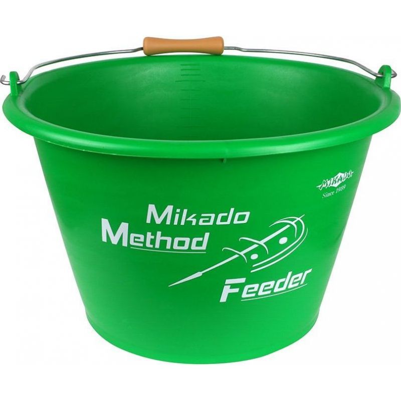 WIADRO MIKADO METHOD FEEDER 17L ZIELONE