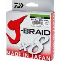 PLECIONKA DAIWA J-BRAID X8 0,24mm 300m CHARTREUSE