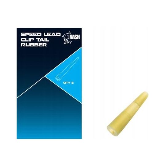 GUMKI NASH SPEED LEAD CLIP TAIL RUBBER GUMKI NASH SPEED LEAD CLIP TAIL RUBBER