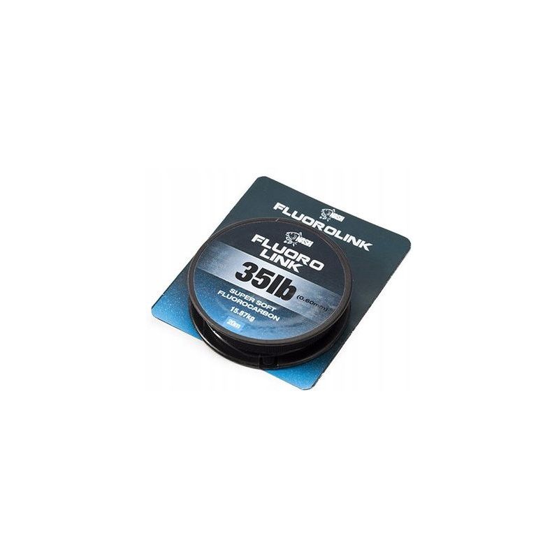 FLUOROCARBON NASH FLUOROLINK 35lb 0,60mm 20m