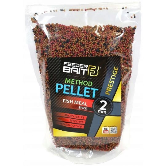 PELLET FEEDER BAIT METHOD PRESTIGE SPICE 800g 2mm PELLET FEEDER BAIT METHOD PRESTIGE SPICE 800g 2mm