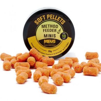 PELLET MEUS SOFT 10mm 35g MINIS POMARAŃCZA MAKRELA