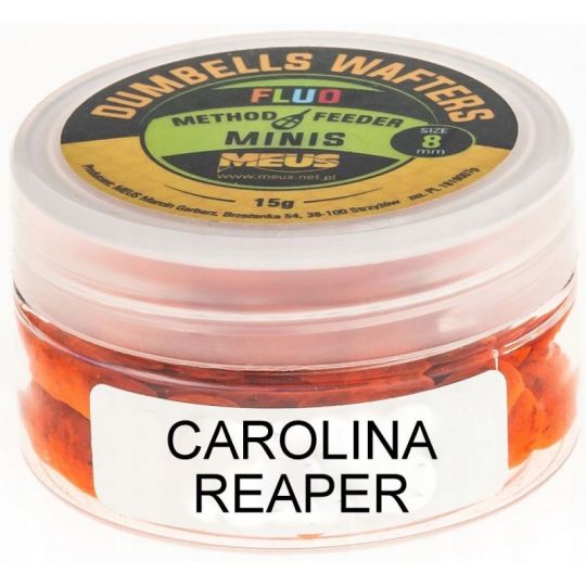 DUMBELLS MEUS WAFTERS FLUO 8mm MINIS CAROLINA REAP DUMBELLS MEUS WAFTERS FLUO 8mm MINIS CAROLINA REAP