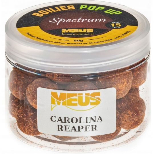 KULKI MEUS POP UP SPECTRUM 15mm 50g CAROLINA REAPE KULKI MEUS POP UP SPECTRUM 15mm 50g CAROLINA REAPE