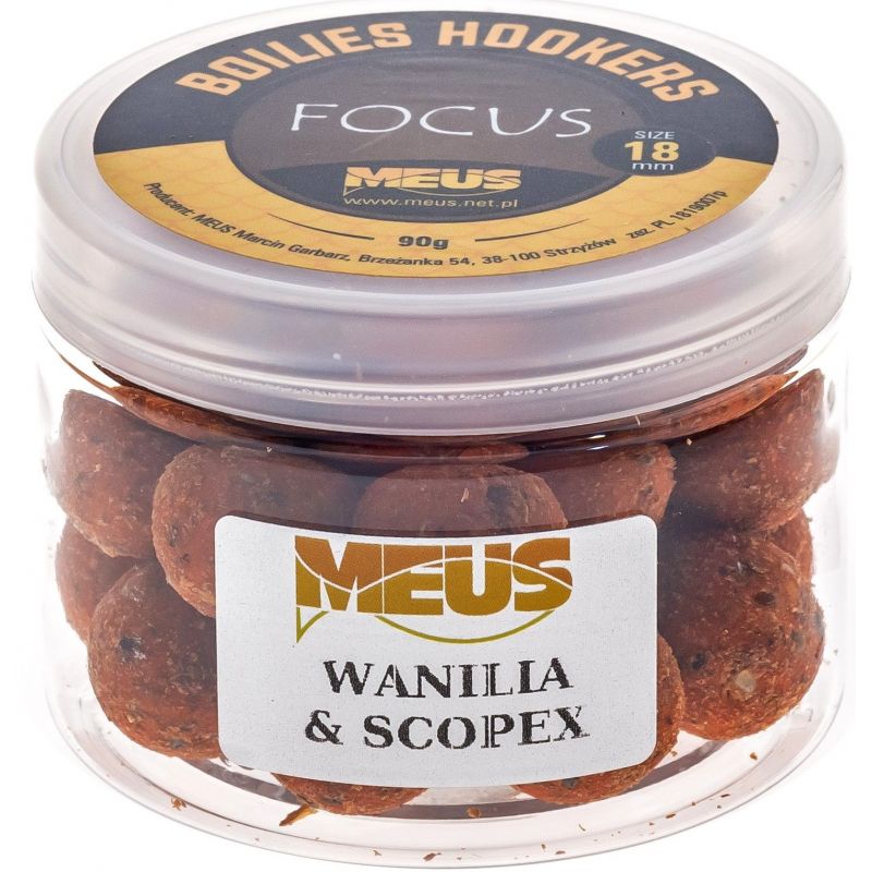 KULKI MEUS HAKOWE FOCUS 90g 18mm WANILIA SCOPEX