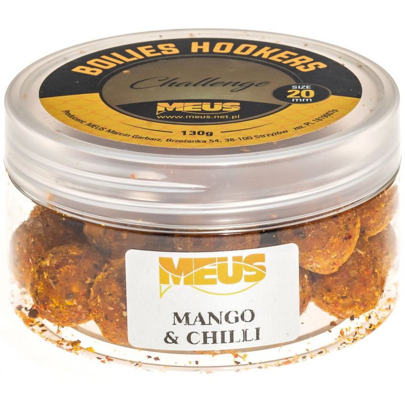 KULKI MEUS CHALLENGE HOOKERS 20mm MANGO CHILLI KULKI MEUS CHALLENGE HOOKERS 20mm MANGO CHILLI