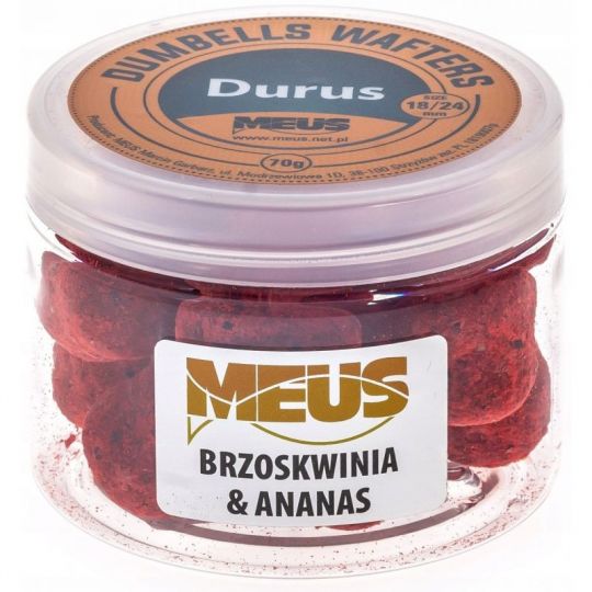 DUMBELLS MEUS WAFTERS DURUS 18/24mm BRZOSKWINIA AN DUMBELLS MEUS WAFTERS DURUS 18/24mm BRZOSKWINIA AN