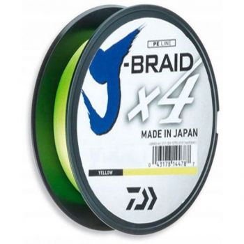PLECIONKA DAIWA J-BRAID X4E 0,13mm 135m YELLOW