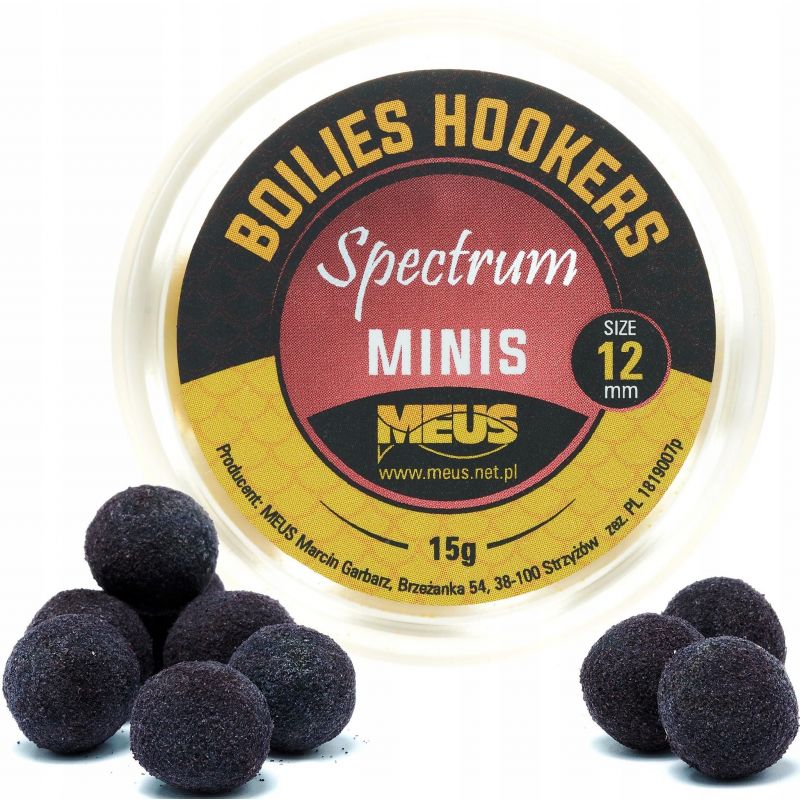 KULKI MEUS HAKOWE SPECTRUM 12mm MINIS ORZECH TYGRY