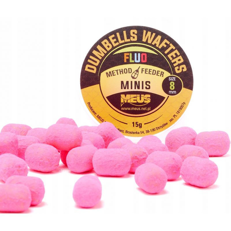 DUMBELLS MEUS WAFTERS FLUO 8mm MINIS TRUSKAWKA DUMBELLS MEUS WAFTERS FLUO 8mm MINIS TRUSKAWKA