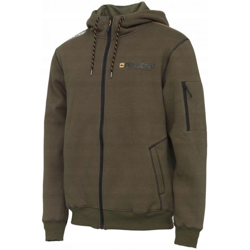 BLUZA PROLOGIC CARPIO ZIP HOODIE ARMY GREEN XXL