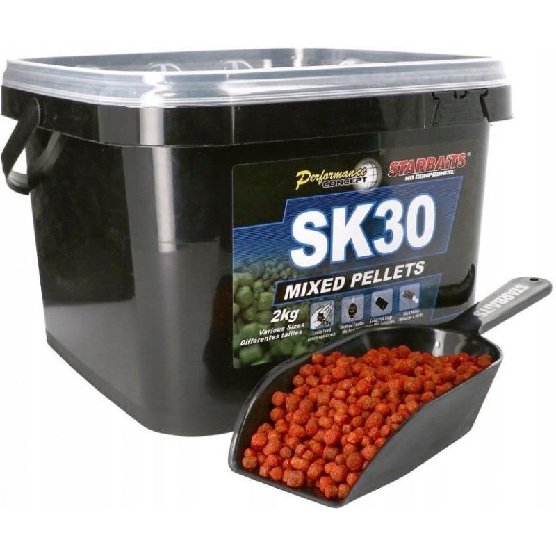 PELLET STARBAITS CONCEPT SK30 MIXED 2kg