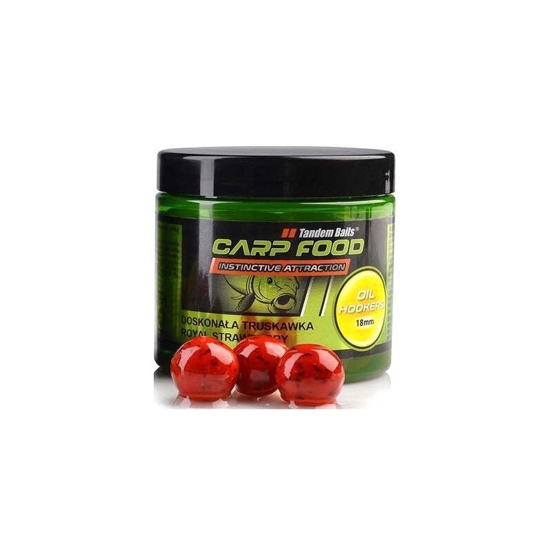 KULKI TANDEM BAITS OIL HOOKERS 18mm TRUSKAWKA KULKI TANDEM BAITS OIL HOOKERS 18mm TRUSKAWKA