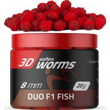 WAFTERS MATCH PRO TOP WORMS DUO F1 FISH 8mm 20g