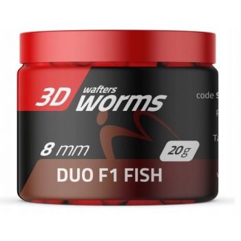 WAFTERS MATCH PRO TOP WORMS DUO F1 FISH 8mm 20g