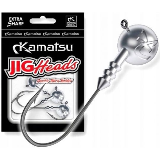 GŁÓWKI JIGOWE KAMATSU BIG JIG 12/0 10g 3szt GŁÓWKI JIGOWE KAMATSU BIG JIG 12/0 10g 3szt