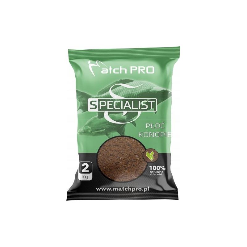 ZANĘTA MATCH PRO SPECIALIST PŁOĆ KONOPIE 2kg ZANĘTA MATCH PRO SPECIALIST PŁOĆ KONOPIE 2kg