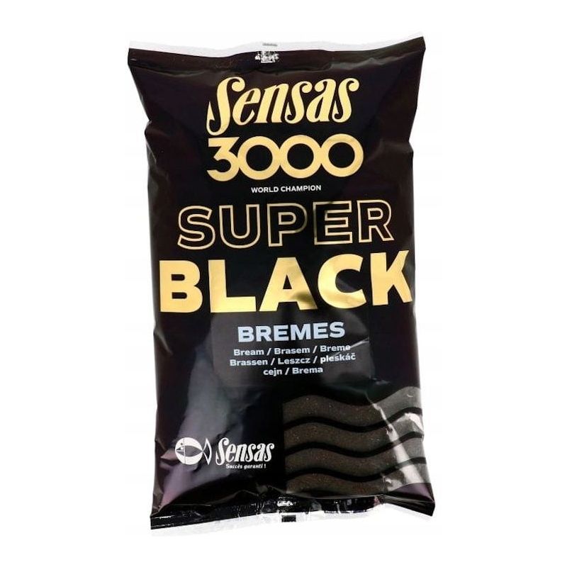 ZANĘTA SENSAS 3000 SUPER BLACK BREMES 1kg