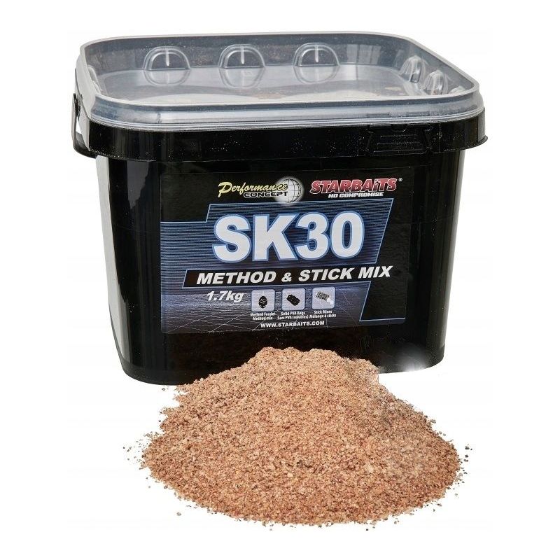 ZANĘTA STARBAITS SK30 METHOD & STICK MIX 1,7kg