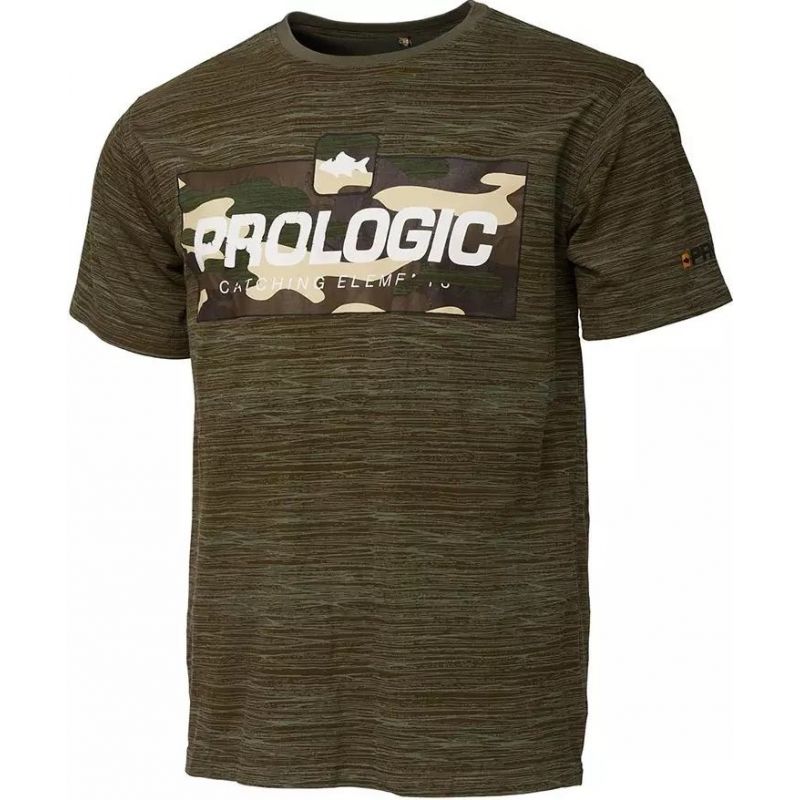 KOSZULKA T-SHIRT PROLOGIC PRINT OLIVE GREEN XL