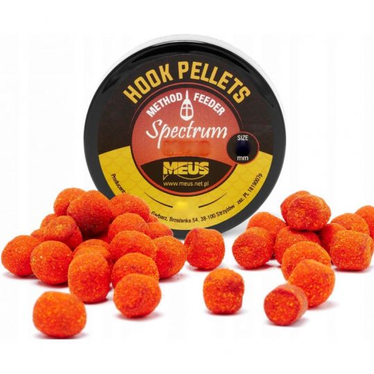 PELLET MEUS SPECTRUM 12mm WŁOS HOOK 60g POMARAŃCZA PELLET MEUS SPECTRUM 12mm WŁOS HOOK 60g POMARAŃCZA