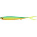 GUMA FOX RAGE SLICK FINESSE 11cm UV BLUE BACK CHAR