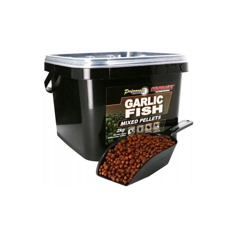 PELLET STARBAITS CONCEPT GARLIC FISH MIXED 2kg PELLET STARBAITS CONCEPT GARLIC FISH MIXED 2kg