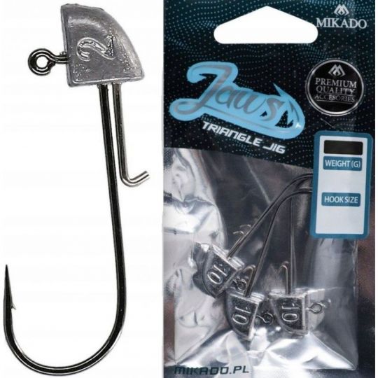 GŁÓWKA MIKADO JAWS JIGGOWA TRÓJKĄTNA 1/0 10g GŁÓWKA MIKADO JAWS JIGGOWA TRÓJKĄTNA 1/0 10g