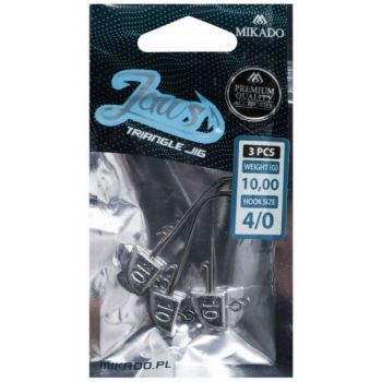 GŁÓWKA MIKADO JAWS JIGGOWA TRÓJKĄTNA 1/0 10g
