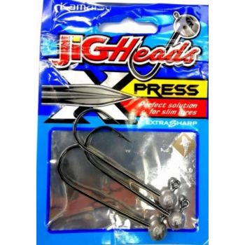 GŁÓWKI JIGOWE KAMATSU X-PRESS 6/0 6g 3szt