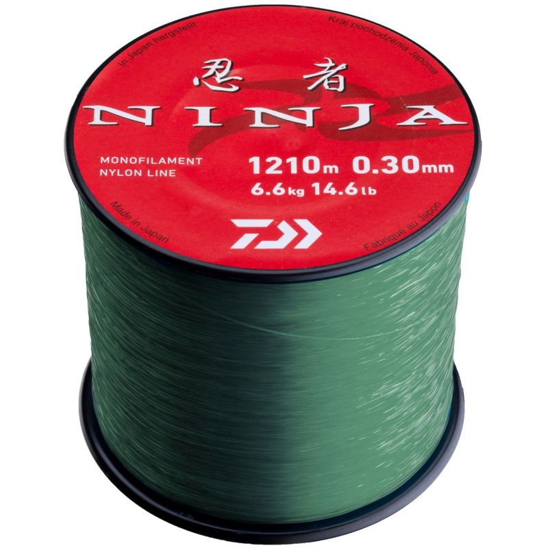 ŻYŁKA DAIWA NINJA X LINE 0,30mm 1210m 6,60kg ŻYŁKA DAIWA NINJA X LINE 0,30mm 1210m 6,60kg