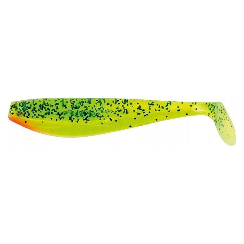 GUMA FOX RAGE ZANDER SHAD 4" 10cm LEMON TIGER
