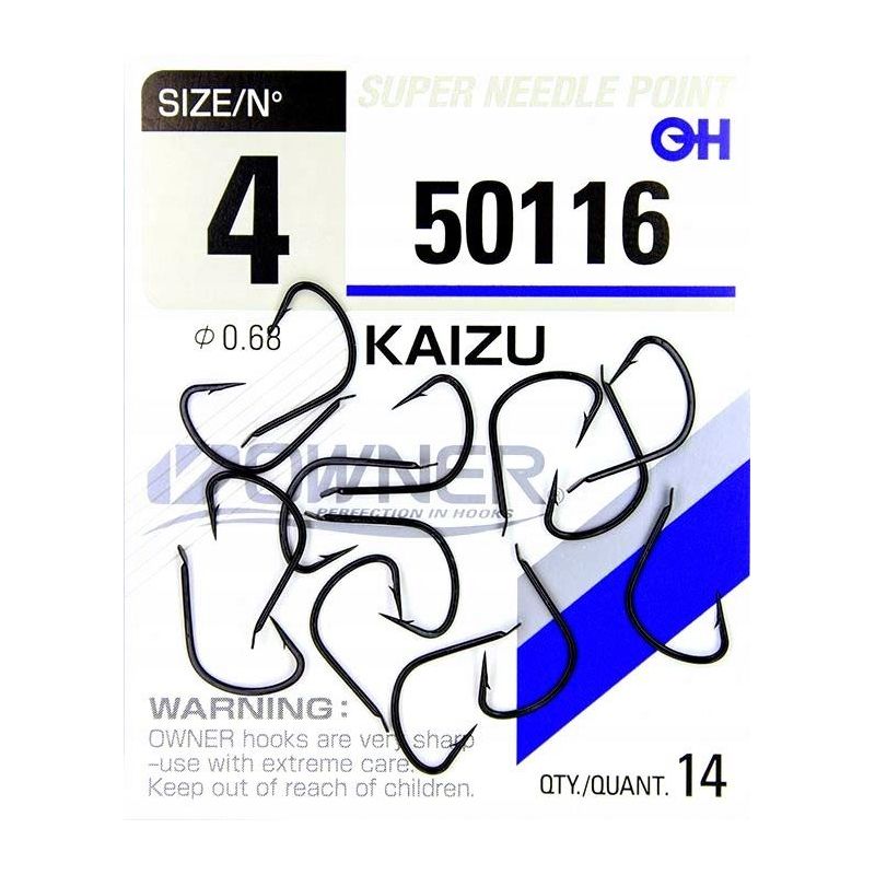 HACZYKI OWNER KAIZU 50116 ROZMIAR 4 CZARNE HACZYKI OWNER KAIZU 50116 ROZMIAR 4 CZARNE