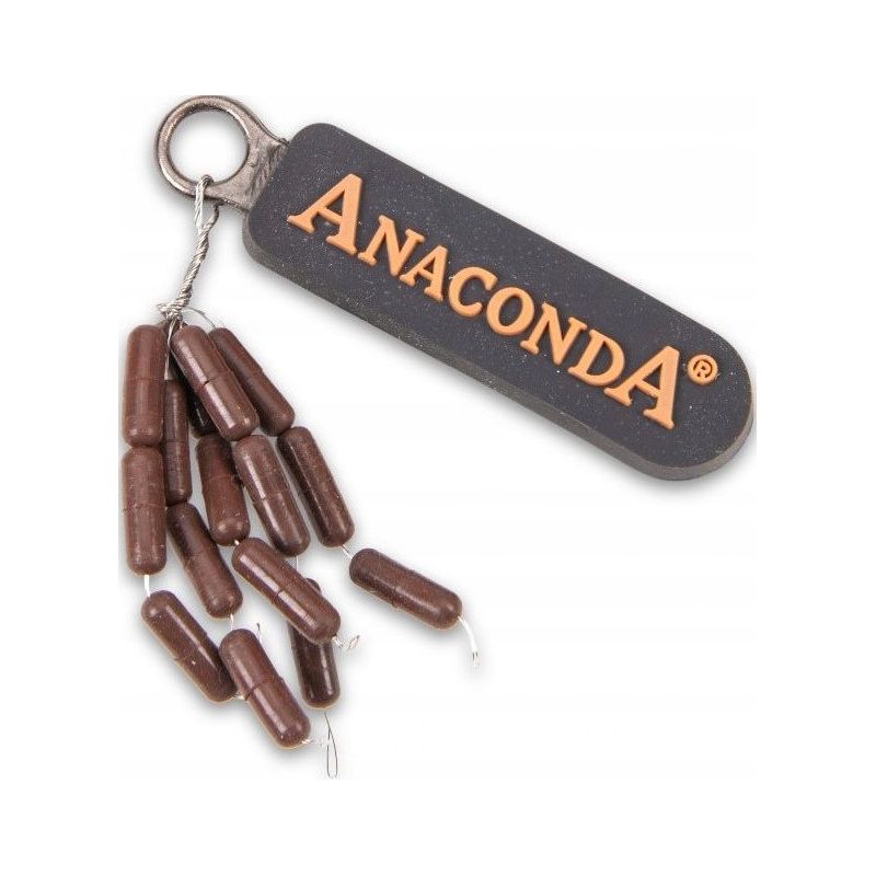 OBCIĄŻNIKI DO PRZYPONÓW KARPIOWYCH 3,1mm BROWN OBCIĄŻNIKI DO PRZYPONÓW KARPIOWYCH 3,1mm BROWN