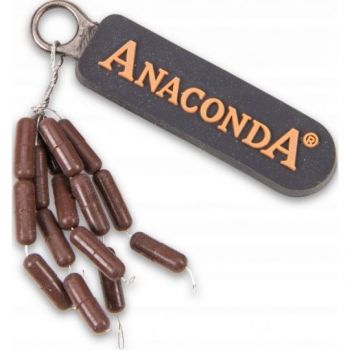 OBCIĄŻNIKI DO PRZYPONÓW KARPIOWYCH 2,1mm BROWN