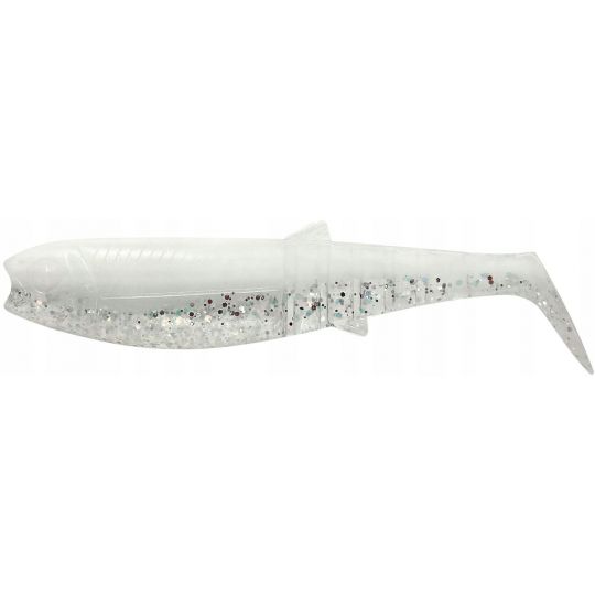 GUMA SAVAGE GEAR CANNIBAL SHAD 12,5cm 20g WHITE FL