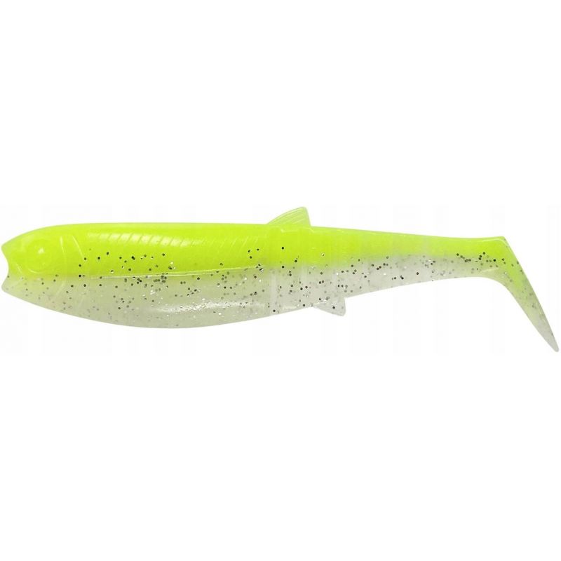 GUMA SAVAGE GEAR CANNIBAL SHAD 10cm 9g FLUO YELLOW