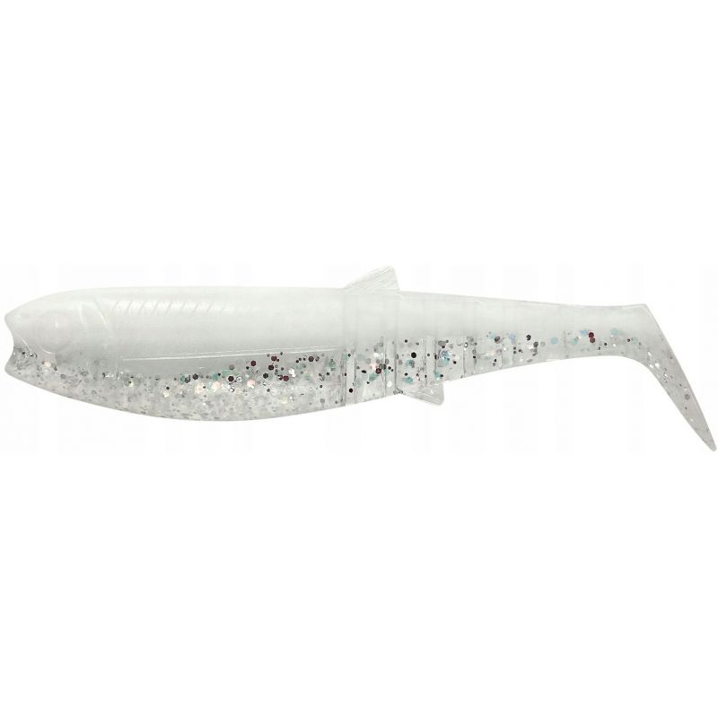 GUMA SAVAGE GEAR CANNIBAL SHAD 10cm 9g WHITE FLASH