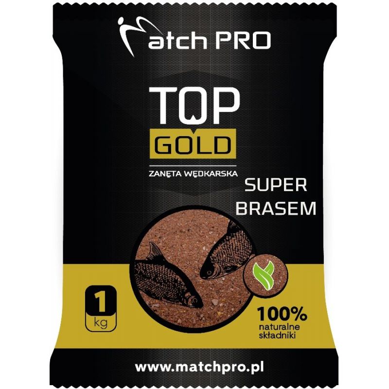 ZANĘTA MATCH PRO TOP GOLD SUPER BRASEM 1kg