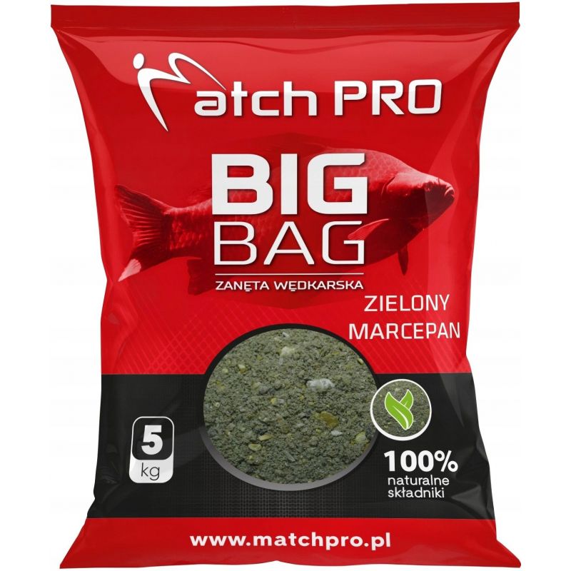ZANĘTA MATCH PRO BIG BAG ZIELONY MARCEPAN 5kg