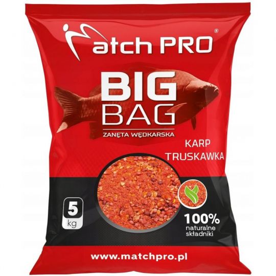 ZANĘTA MATCH PRO BIG BAG KARP TRUSKAWKA 5kg